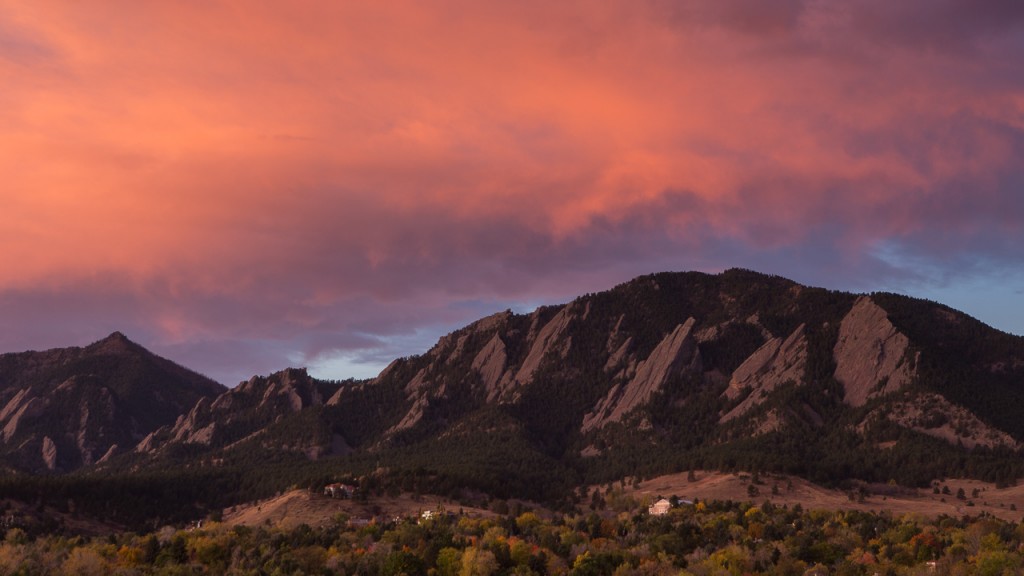Sunrise, Boulder Colorado