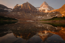 mount assiniboine dawn