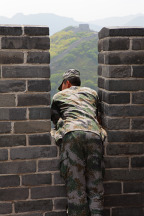 Chinese soldier, Great Wall