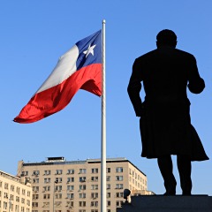 Jorge Alessandri statue, Santiago